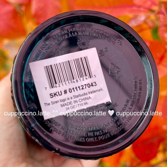 💎NEW TRIO✨Starbucks 2021 Holiday Jeweled Diamond Venti Bling Cold Cup Tumblers - Picture 11 of 16